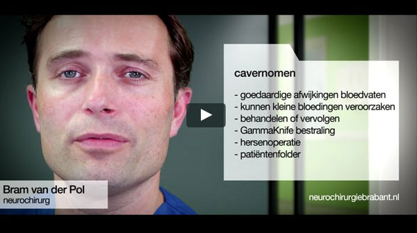 Bekijk de film "cavernomen". Bram van der Pol vertelt over de behandeling zoals die bij ons plaatsvindt.
