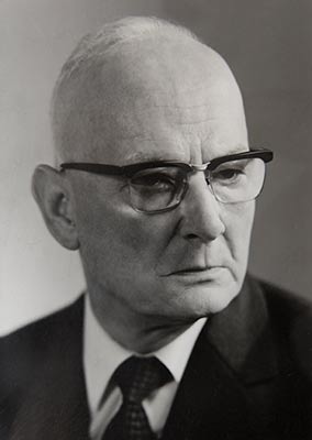 Dr. Goettsch, grondlegger vakgroep Radiologie (1942)