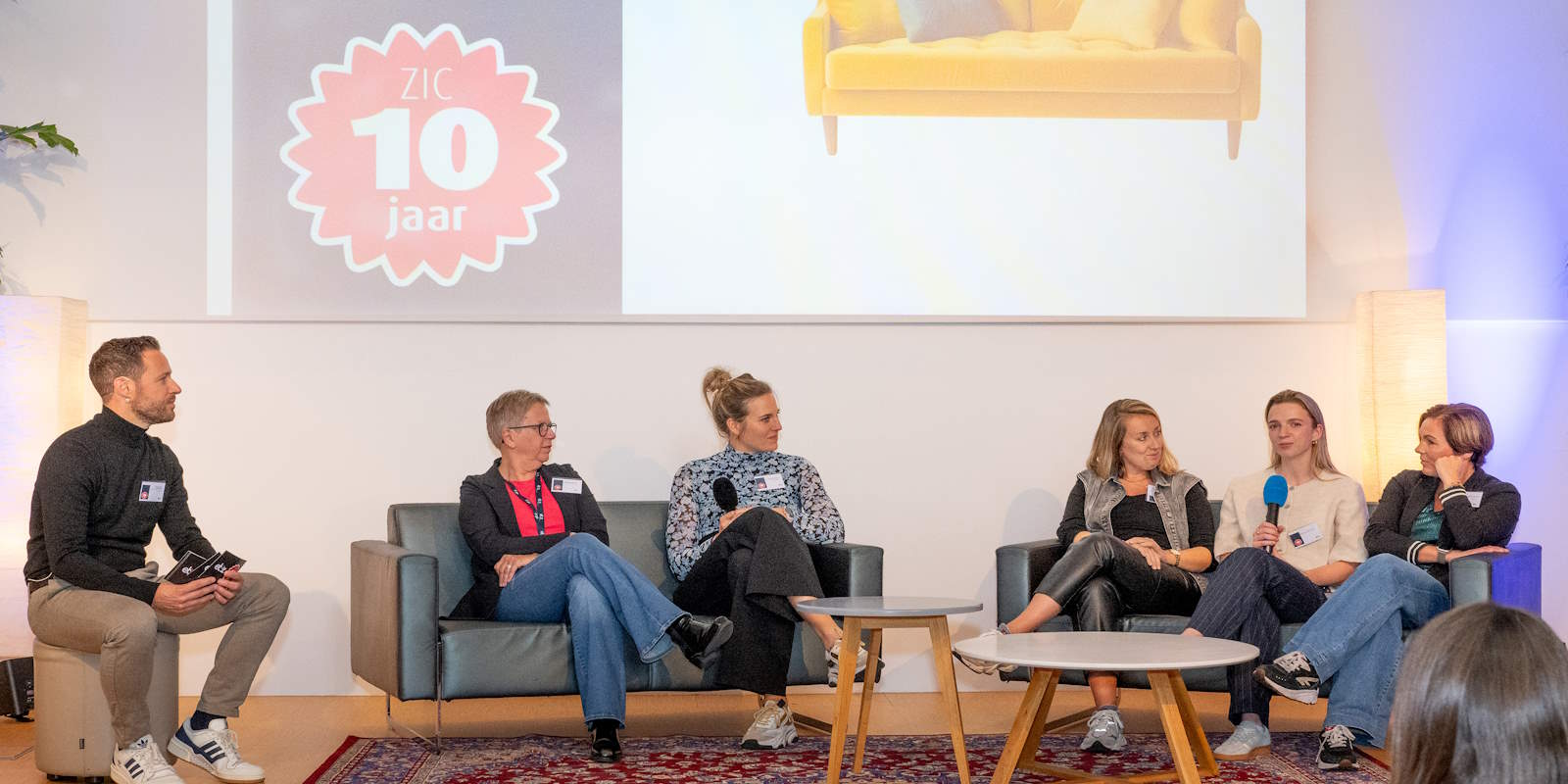 Panelgesprek ‘ZIC vanaf de bank’: een diverse groep experts vertelde over hun ervaringen met de ZIC’s. 